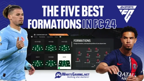 THE FIVE BEST FORMATIONS IN FC 24
